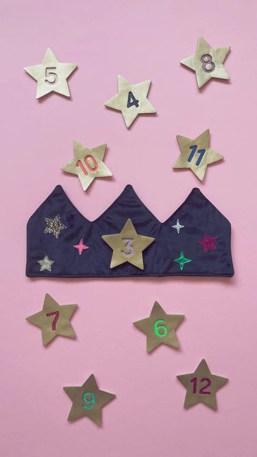 Birthday Crown Navy